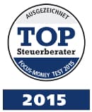 Siegel TOP Steuerberater, FOCUS-MONEY-Test 2015